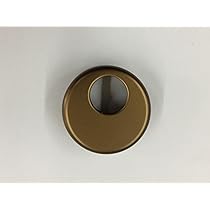 Bocchetta Rosetta Quadra Per Porta Blindata - Piastrina Chiave Doppia Mappa Argento