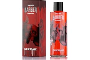 barber marmara Love Memory Limited Edition Eau de Cologne 500 ml, Bouteille en verre, Édition spéciale, Cadeau de Saint-Valentin pour hommes et femmes