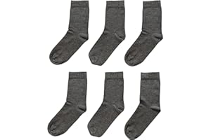 LITTLE TEAM BABY AND KID Baby Kids Boys Seamless Socks Cotton Rich Soft Colourful Durable Comfort Newborn Toddler & Kids School Ankle Socks Size 0-10 Years (6 Pairs)