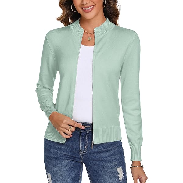 IQYU Gebreid vest voor dames, grof gebreid, lang, grote maten, grof
