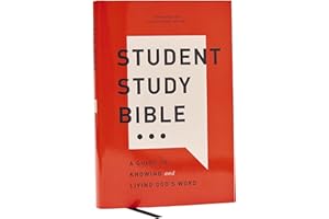 Student Study Bible: A Guide to Knowing and Living God’s Word (NKJV, Hardcover, Red Letter, Comfort Print): Study Bible: a Guide to Knowing and Living God’s Word, Nkjv, Red Letter, Comfort Print