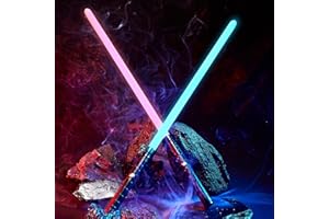 Yumuwind Lightsaber Star Wars – 15 Colors RGB LED Light Saber with USB Rechargeable Dueling Cosplay Saber with Sound Effects | Heavy-Grade Alloy Hilt | Gift for Adults and Kids (78.5CM 1PC)