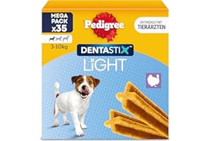 PEDIGREE DENTASTIX Light Multipack dla małych psów, 5 x 7 sztuk