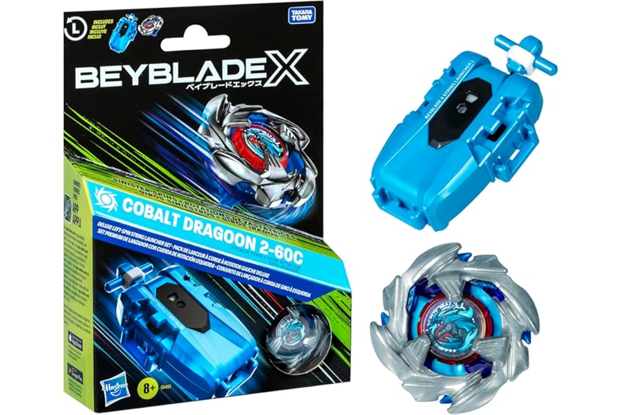 BEY BLADE GEN 4 DLX LAUNCHER AND TOP