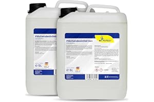 Mr. Perfect® alkoholisches Flächendesinfektionsmittel 2x5L - Hochwirksame Flächendesinfektion mit Alkohol - Ideales Desinfektionsmittel für alle glatten Oberflächen