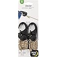 Nite Ize NCJ-25-2R3 CamJam Cord Tightener Plastic Tie Down Mechanism, 2-Pack, Black