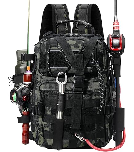 Borsa Da Pesca Rapala CountDown Utility Pack - Blu/Grigio/Nero, 24x11x17 Cm - Foto 6
