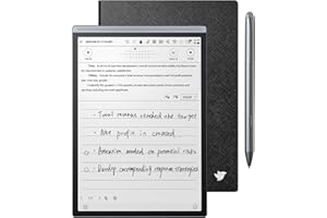 IFLYTEK AINOTE Air 2, 8.2" AI Smart E Ink Tablet with Folio Case & Stylus, ChatGPT-Powered Multi-Language Transcription, Adjustable Light Paper Note-Taking Tablet Digital Notebook for Meetings Study
