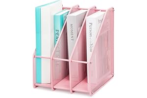 ‎EXERZ Exerz 3-schowkowy uchwyt na serwer/Metalowy stojak na stół/Uchwyt na dokumenty/foldery/Organizator