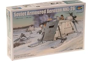 Trumpeter 02321 Kit de modélisme Soviet NKL-26 Armoured Aerosan, différents