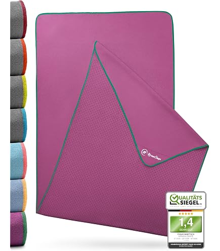 Manduka Yogitoes Yoga-Handtuch Für Die Matte – Rutschfest, Schnell Trocknend, 180 Cm Lang, Für Hot Yoga