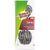 Scotch-Brite ISX3 Edelstahl-Spirale, groß, scheuerstark, 3 Stück