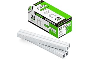 meite Grapas de tapicería tipo 71 para pistola grapadora de 10 mm de longitud, grapas galvanizadas para alfombras, telas de sofá, cuero/textil, asientos de coche, carpintería (10.000 piezas)