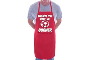 Print4U Born To Be A Gooner Cooking Novelty Apron…
