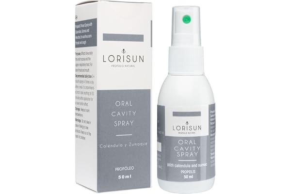 Propolis och calendula spray 50 ml, av Lorisun, för halsont och mun