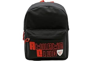 ATHLETIC CLUB BILBAO CYP BRANDS Cp-mc-86-ac, Mochilas Sin Carro Unisex Niños, Negro, Único