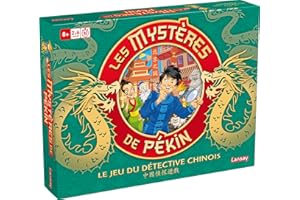 Les Mystères de Pékin - Edition Originale - Jeu de société - Énigmes et Enquêtes entre Amis ou en Famille - Dès 8 ans - 2 à 6 joueurs - Lansay