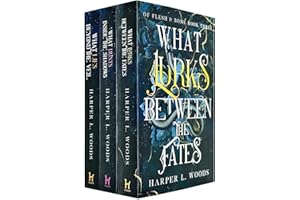 Of Flesh & Bone Series 3 Books Collection Set by Harper L. Woods (What Lies Beyond the Veil, What Hunts Inside the Shadows & What Lurks Between the Fates)
