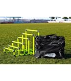 Lot De 6 Haies D'Agilité Réglables JNGLGO - Haies De Vitesse Et Coordination Pour Football, Sports Et Entraînement Intérieur/Extérieur