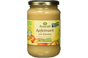 Alnatura Bio Apfelmark mit Banane, Vegan, 360g