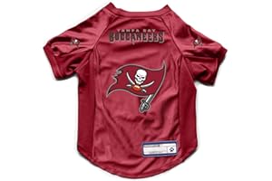 LITTLE EARTH PRODUCTIONS Littlearth Tampa Bay Buccaneers NFL Stretch Pet Jerseys for Big Dogs