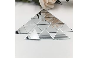 RUINUO Mosaikfliesen, dreieckig, 2,5 cm, 150 Stück