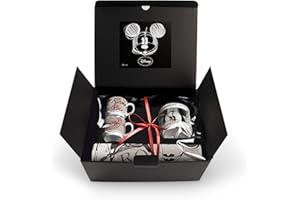 Egan WMSET/27 Juego de Tazas de café, Modelo Roma y azucarero y Mantel, Porcelana, Multicolor, 4 Unidades