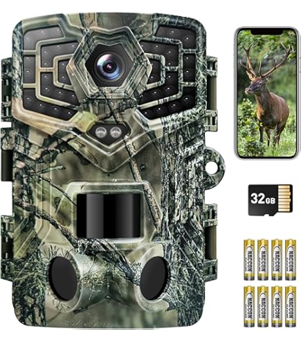 Security Cameras Wireless Outdoor Usogood WiFi Trail Camera 4K