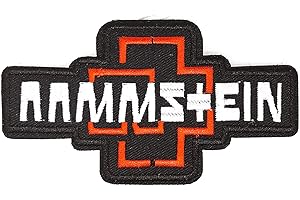 Gemelolandia | ecusson rammstein 12x 6cm | Cadeaux Originaux Pour la Décoration Vêtements et Accessoires | Pour les Occasions Spéciales