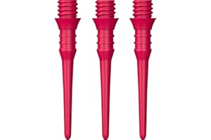 MISSION DARTS Soft Tip Dart Points Mission Titan Pro Softip 50 Plastic Tips 2ba