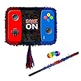 Games Console Pinata with stick and blindfold