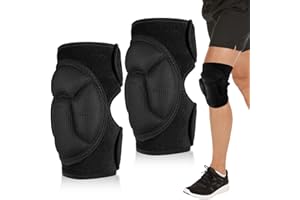 BJBJJIU 1 Paio Ginocchiera Pallavolo, Ginocchiere Sportive, 20 mm Ginocchiere Pallavolo Lavoro in Morbida Schiuma EVA per Calcio Giardinaggio Danza Pulizia Interni Esterni Uomini Donne