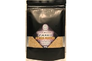 MISTER MARINADE The Spice Miller's Panko, 300g Premium Seasoned Japanese Crumb, Air Fry or Oven Bake (Lemon Pepper)