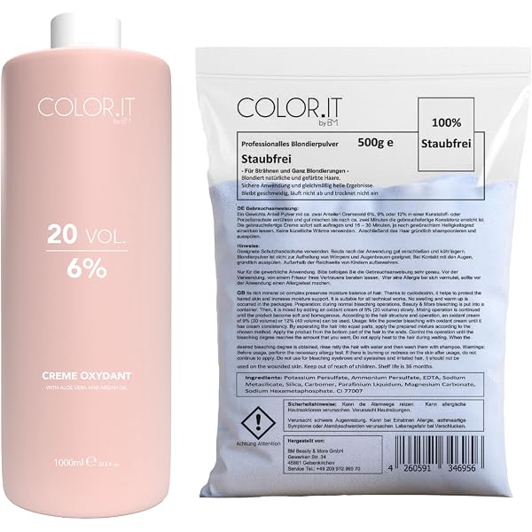 Piubella Creme Oxydant 4% 1000ml – Professionelles Oxidationsmittel Für Gleichmäßige Haarfärbung