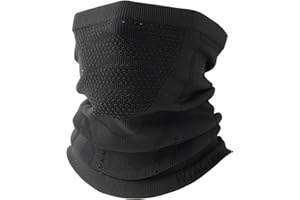WTACTFUL Schlauchschal Herren (2 Stück/1 Stück) Halbe Sturmhaube Halstuch Herren Halswärmer Ski Mask Halsschlauc Neck Gaiter Atmungsaktive für Winter Motorrad Laufen Skifahren Snowboarden