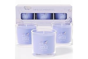 TRINIDa Scented Candles Gifts for Women, 45Hrs Votive Candle Gift Set, Lavender Candle for Sleep & Relax, Organic Soy, Birthday Gifts for Women/Men