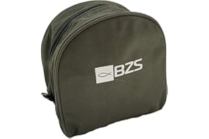 BZS Estuches de Carrete de Pesca Estuches Acolchados de Carrete Verde (1 x)