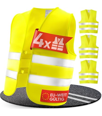 First Aid Only Warnweste Orange | Sicherheitsweste für Auto & Fahrrad nach EN ISO 20471:2013 | Reflektierende Weste für Erwachsene, Einheitsgröße, geprüft und Zertifiziert, waschbar | P-91912 00 First Aid Only Warnweste Orange | Sicherheitsweste für Auto & Fahrrad nach EN ISO 20471:2013 | Reflektierende Weste für Erwachsene, Einheitsgröße, geprüft und Zertifiziert, waschbar | P-91912 00