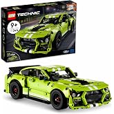 LEGO Technic Ford Mustang Shelby GT500 42138 &ndash; 9 Yaş ve &Uuml;zeri &Ccedil;ocuklar i&ccedil;in Doğum G&uuml;n&uuml; Hediyesi Fikri, 2 Adet &Ccedil;ek&ndash;Bırak Motor