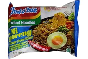 Indomie Mie Goreng Bbq Chicken, 3 Ounce (Pack of 30)