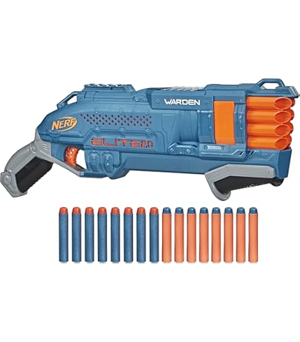 Carrera 370240020 Nerf Blasting Car, 2,4 GHz, originele licentie, rijden en schieten met originele Nerf Soft Darts, inclusief schietschijf, drift-actie met harde plastic drift-banden, led-licht