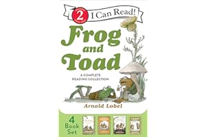 Frog and Toad: A Complete Reading Collection: A Box Set of all 4 Books From the Classic Animal Friendship and Adventure Series, Great for Growing ... Literacy Development for Kids [ages 4-8]