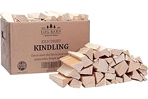 LOG-BARN Log Barn Kiln-Dried Kindling (Approx. 1.95 - 2.4kg). Kindling Wood For Wood Burner, Grate, Fire Pit or BBQ. Kindling Fire Wood for Log Burners, Natural Pizza Oven Wood – Genuine Log Barn Firewood