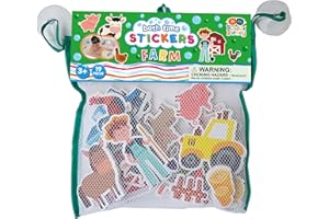 Buddy & Barney Bath Time Stickers Toy for Kids (Farm)
