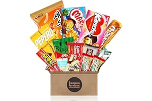 ‎KENNENLERNBOX Korea Box | Kennenlernbox mit 14 beliebten Süßigkeiten aus Korea | Geschenkidee für besondere Anlässe wie Geburtstage wie Geburtstage