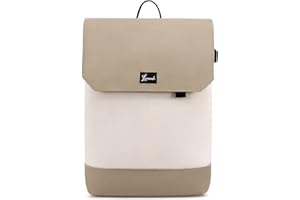 LOVEVOOK Mochila elegante para mujer, mochila impermeable con compartimento para portátil de 15,6 pulgadas y bolsa antirrobo 