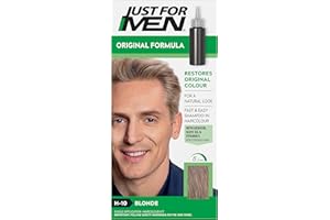 Just for men Original Formula Sandy Blonde Hair Dye, Restores Original Colour for a Natural Look � H10