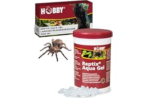 HOBBY Terraristik Reptix Aqua Gel 1.000 ml I Wasserspeicher für Terrarien I Für Spinnen, Insekten & Reptilien I Konstante Feuchtigkeit I Sicher & ergiebig I Terrarium Zubehör