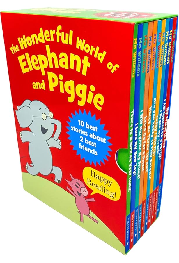 Willems An Elephant & Piggie Book 25冊 Elephant & Piggie Series Entire Complete 25 Books Set