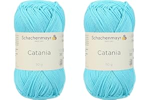 SCHACHENMAYR SINCE 1822 Schachenmayr Catania, Twins türkis Hilos Para Tejer A Mano